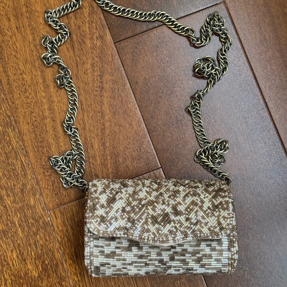 Uterque small beaded bag